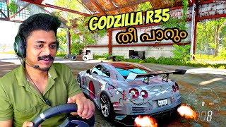 My new Godzilla GTR 35 in kerala തീ പാറും Maalbro Gaming