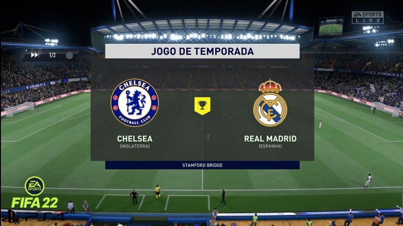 Temporadas Do FIFA Online Chelsea  X Real Madrid  Divisão 6  . Ps4