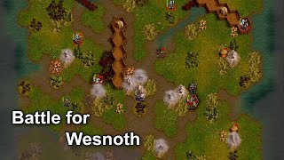 Сыграл 1 на 1 против ИИ - Battle for Wesnoth