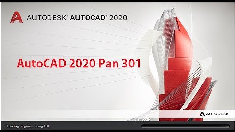 AutoCAD 2020 navigating Pan 301