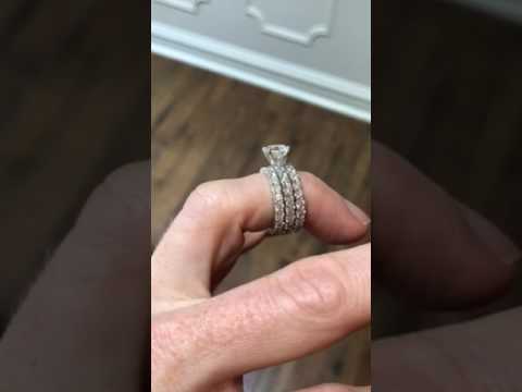 8ct-diamknd-eternity-engagement-wedding-ring-set-white-gold