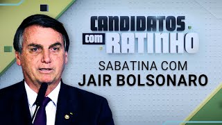 Sabatina com Jair Bolsonaro | Candidatos com Ratinho (13/09/22)