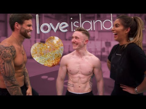 GYMNASTICS MEETS LOVE ISLAND ❤️ {Couples Challenge}