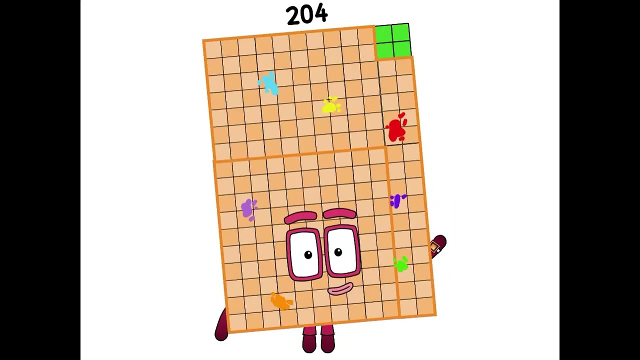 Numberblocks Band 201 - 210 on Stage for chattycharlie3! (My Verison!)