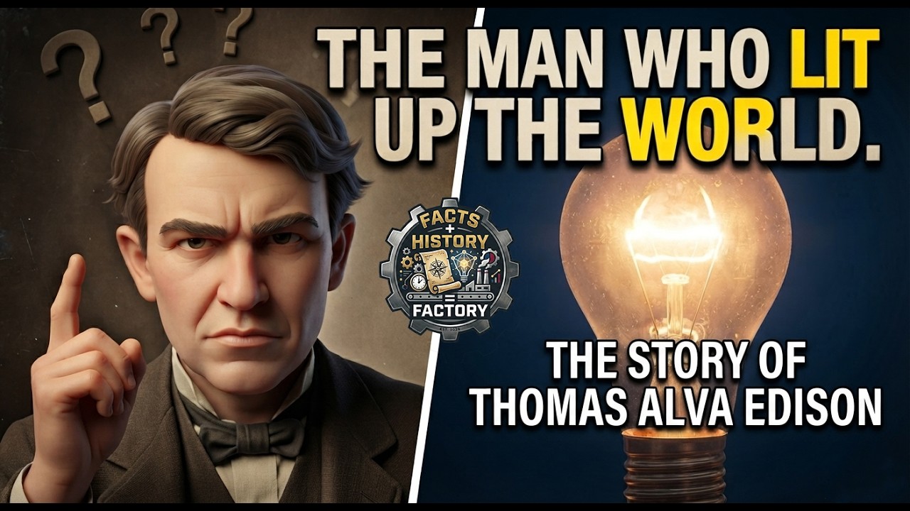 The Man Who Lit Up the World: The Story of Thomas Edison