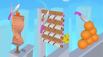 Almost Cut! Very Satisfying And Relaxing ASMR Slicing Game