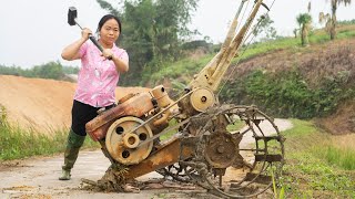 Full Video: Genius Girl Repair and Restoration Ancient Plows