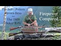 The India Pattern Brown Bess and the 1800 Baker Rifle: Firepower Compared