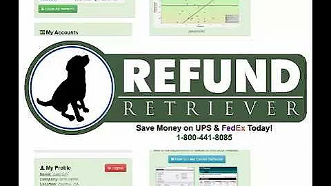 Discount Summary Report by Refund Retriever UPS FedEx