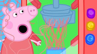 The Strawberry Laces Sweet Making Machine  | Peppa Pig Tales Full Episodes