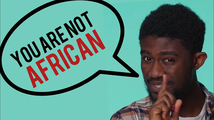 Africans don't claim black Americans
