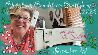 December 1st - Christmas Countdown Quilt-a-long 2023 with Helen Godden
