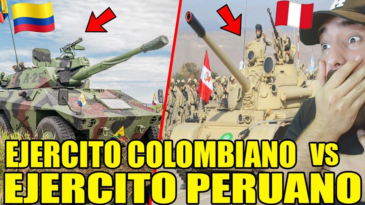 PERÚ vs COLOMBIA en PODER MILITAR ¿CUAL TIENE MEJOR EJERCITO?