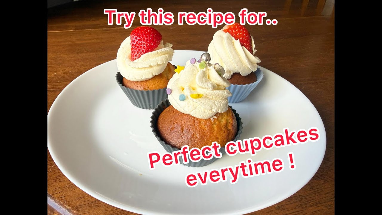 Soft and moist cupcakes at home |fluffy cupcakes #cupcakes #homestylecooking#softandspongy#homemade