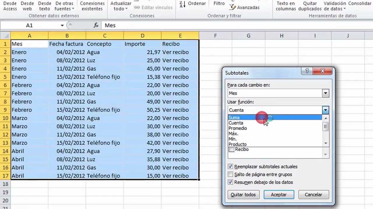 Cómo Organizar Tus Facturas Con Excel Práctico En Computer Hoy Youtube