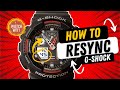 How To Reset Your G-Shock | Analog Hands Don’t Match Digital Display