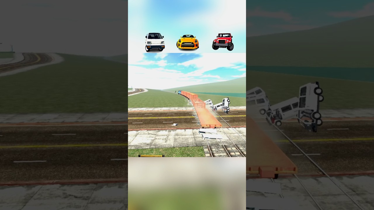 TRAIN POWER CHALLENGE🔥🥹 INDIAN BIKE DRIVING 3D GTA 