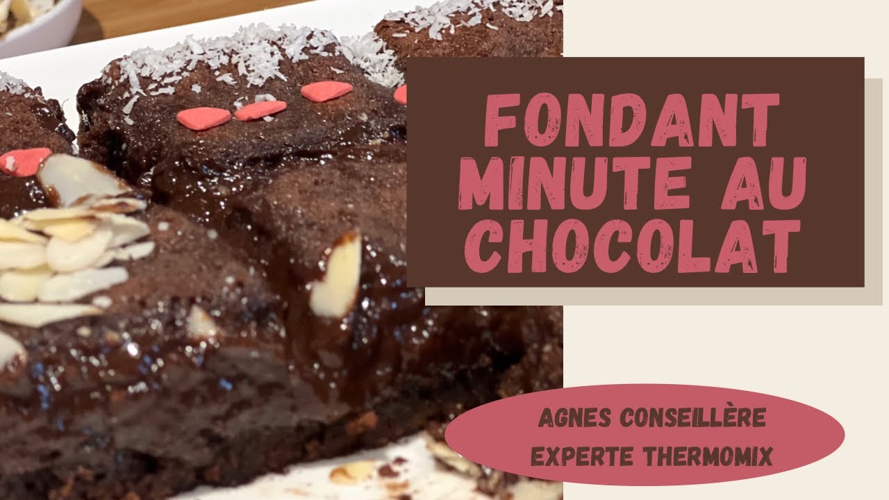 Fondant au chocolat simple minute