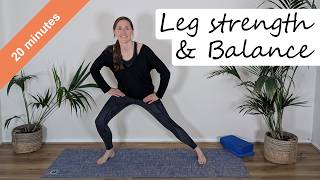 Leg strength and balance | Pilates Live