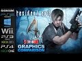 Resident Evil 4 | Graphics Comparison | ( GC ,PS2, PC 07, Wii, PS3, 360, PC HD, PS4, Xbox One )