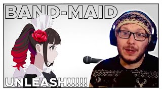 Their most punk song yet! BAND-MAID - Unleash!!!!! REACTION