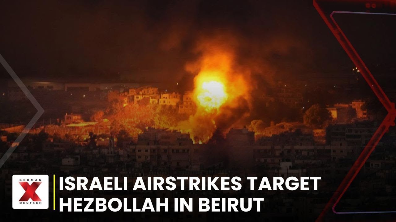 Israel Launches Air Strikes on Beirut Suburbs | Hezbollah Drone Factories Targeted | NewsX World