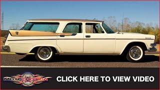 Athlete Statistics 1957 Dodge Spectator Wagon (SOLD)
