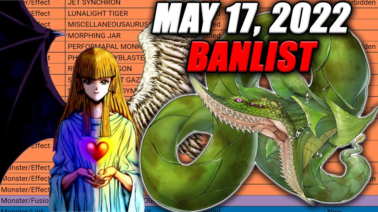 Yu-Gi-Oh! Forbidden & Limited List May 2022 is LEGAL NOW [Yata & Change of Heart RETURN]