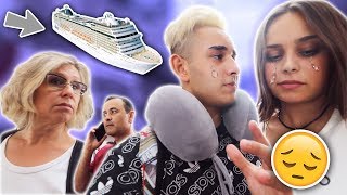 פיספסנו את העליה של הספינה הגדולה בעולם Cruise! ההורים שלי התחרפנו!?!