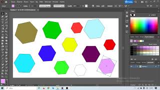 Adobe Illustrator Çokgen Renklendirmesi Eğitim ve Desteği