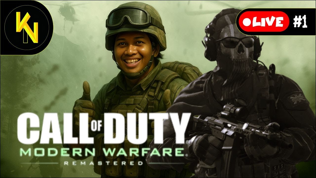 (Restream) Aku Menjadi Pasukan Khusus Untuk Mencegah Perang Global - Call Of Duty: Modern Warfare #1
