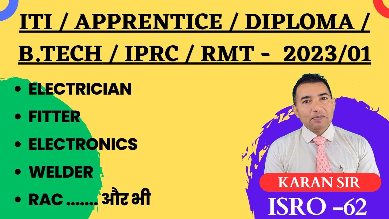 ISRO Technician-B/Technical Assistant/Driver Vacancy 2023 
