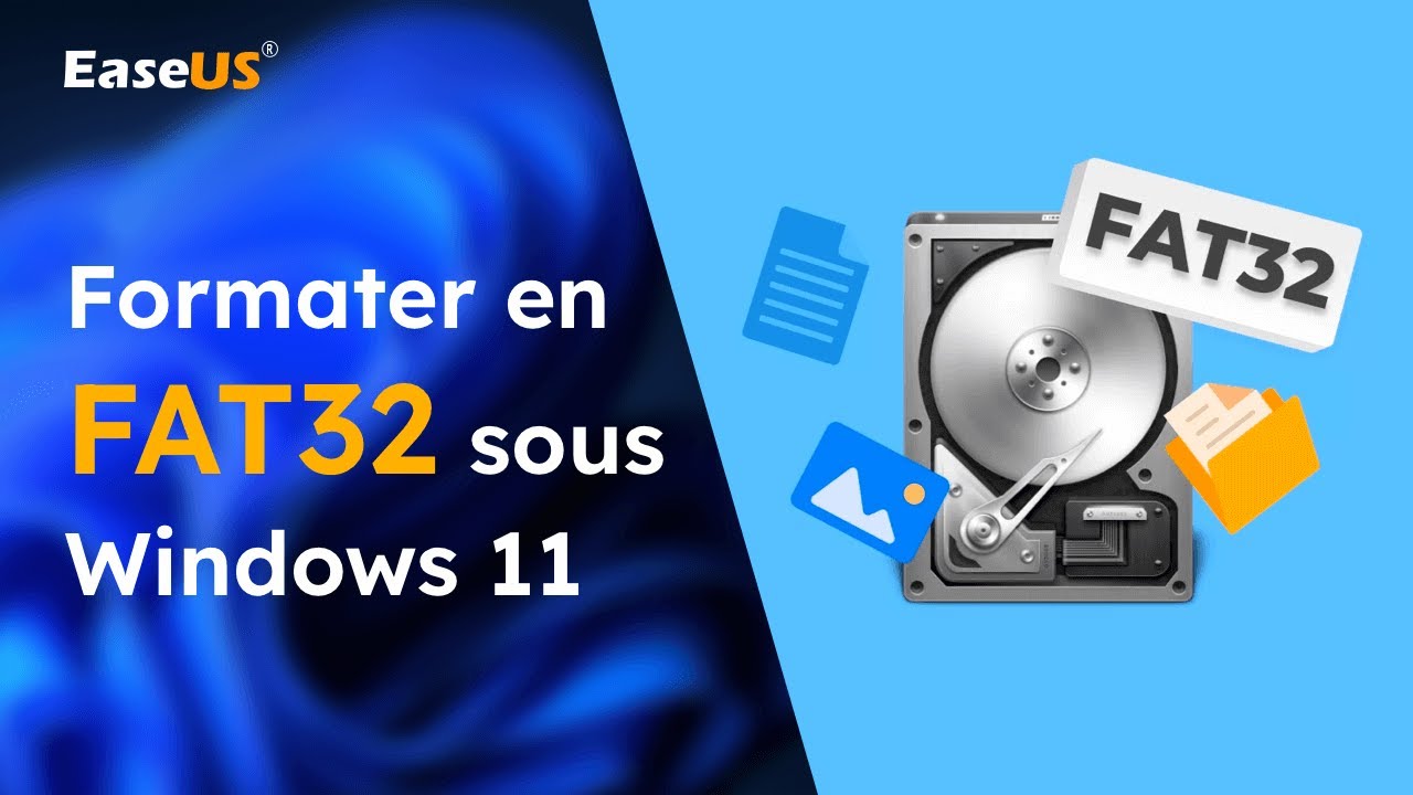 Formater une carte SD en FAT32