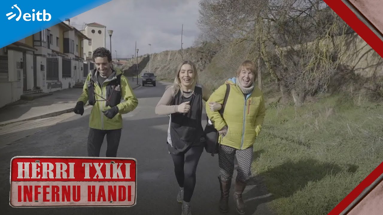 Xabirekin joan da korrika egitera Miren Nogales, eta herritarrak ''batu'' zaizkie!