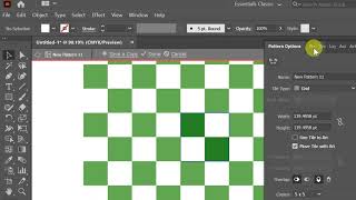 How to Create a Checkered Pattern in Illustrator | Easy Grid Design Tutorial 🎨 How To Make Checkerboard Texture Pattern In Adobe Illustrator