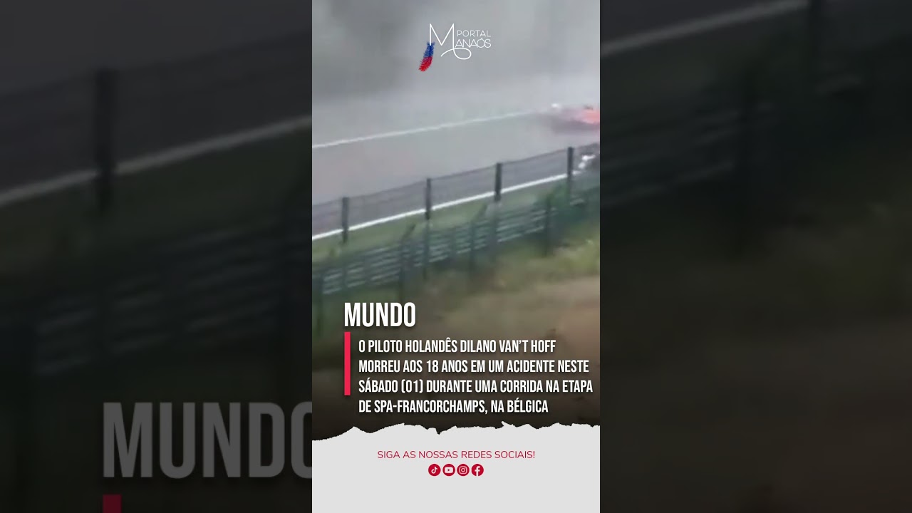 Piloto espanhol morre em acidente durante perigosa corrida de