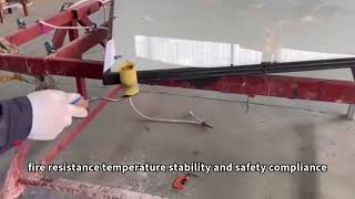 Fire-Resistant Heatproof Insulating Glass — Built for Safety & Performance
