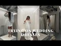 TRYING ON WEDDING DRESSES  - I didn&#39;t say yes to the dress / sherrie webster