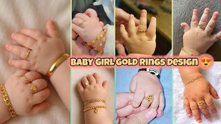 Baby Girl Gold Ring Designs | Cute and Stylish Rings 2025