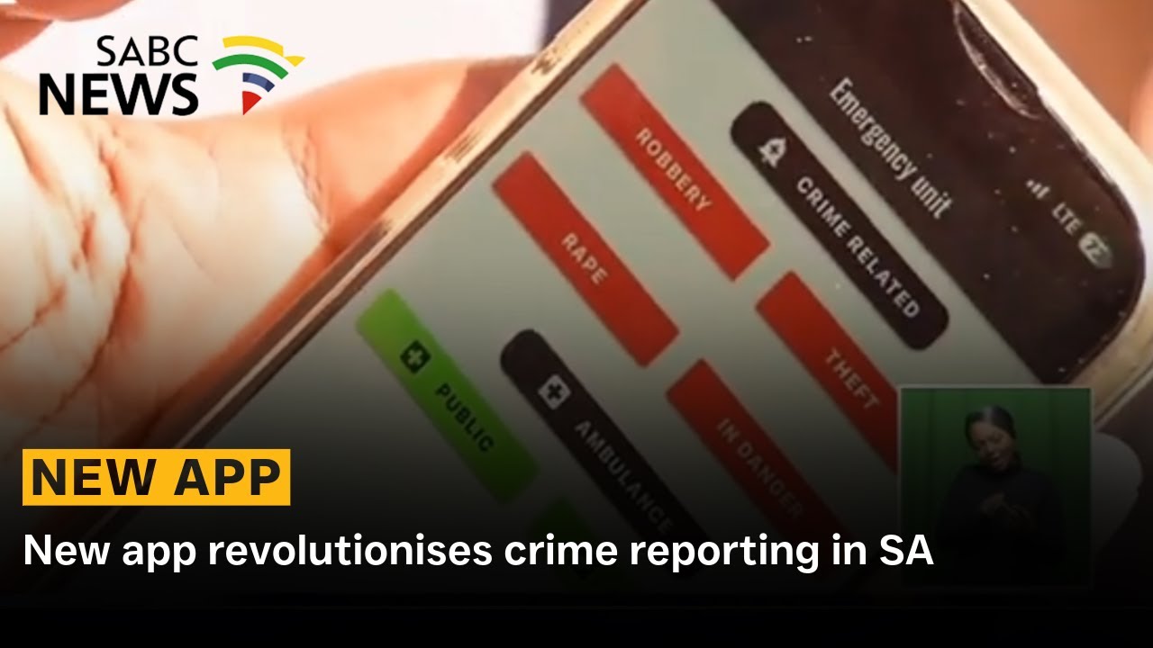 New app revolutionises crime reporting in SA