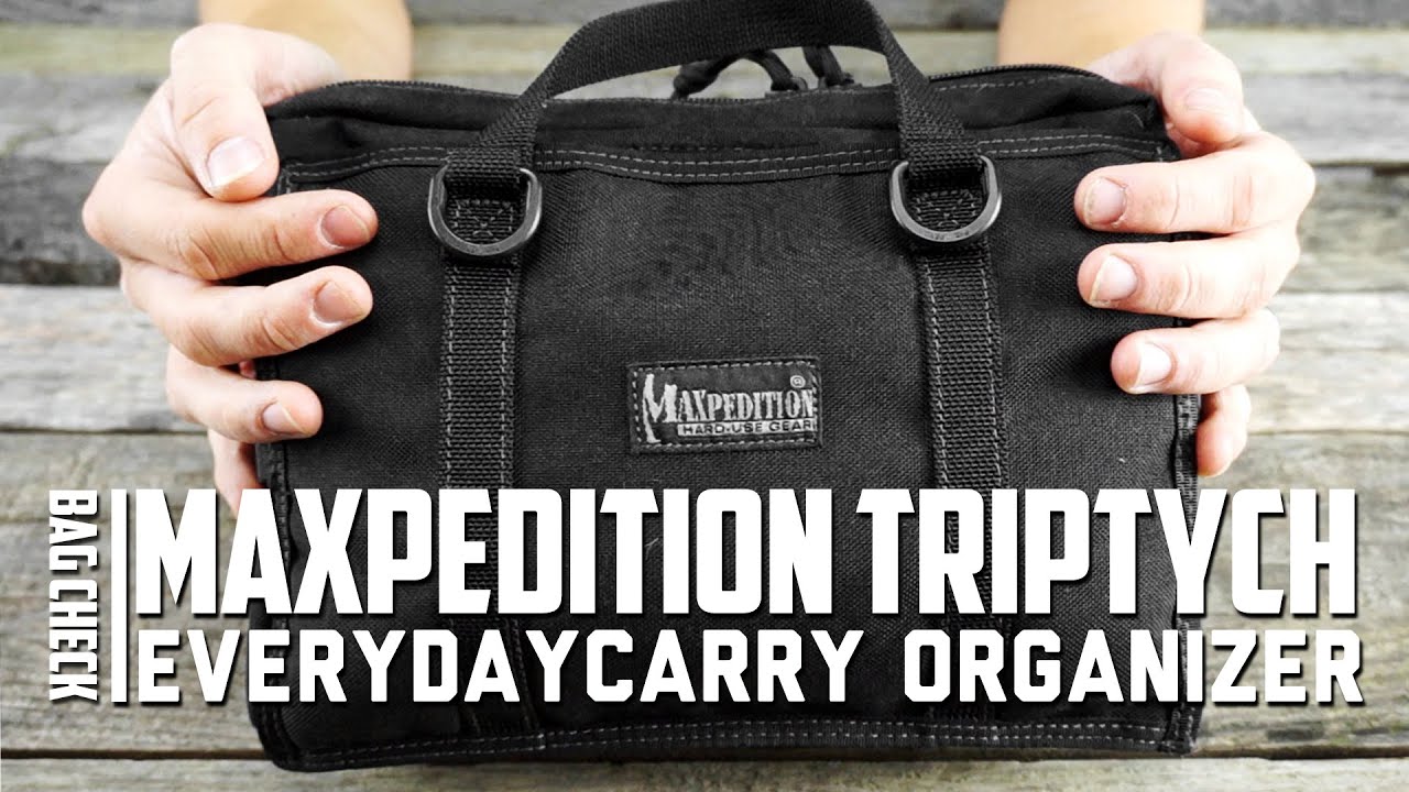 EDC Bag Check - Maxpedition Triptych - YouTube