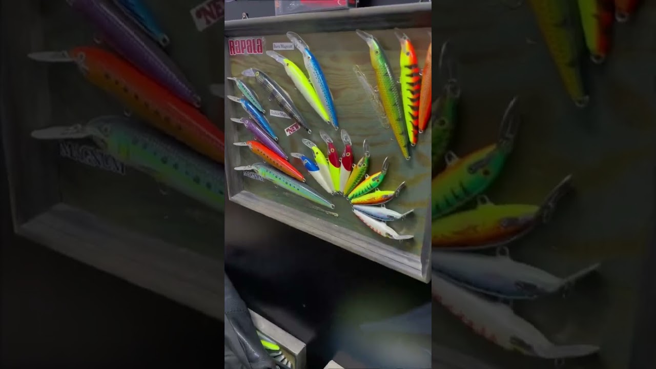 Do you recognise any of these Rapala lures? 🎣 