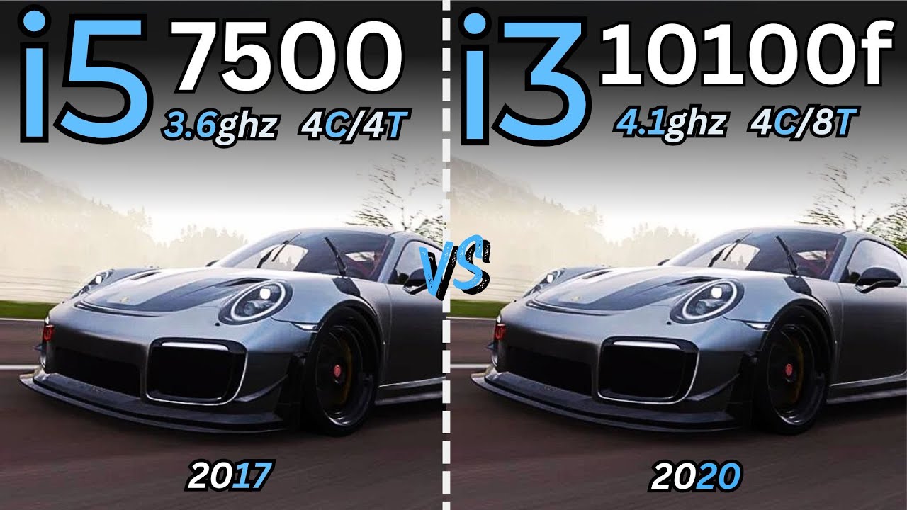 i5 7500 vs i3 10100f | Tested in 12 Games (2024) | 1080p