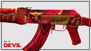 AK-47 | 'Devil' collection | Workshop Steam | contest 'Dreams & Nightmares' | nikolaymol© AK-47 | 'Devil' collection | Workshop Steam | contest 'Dreams & Nightmares' | nikolaymol©