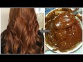 🧡🤩Tinte natural color "chocolate caramelo" tiñe tu cabello y disimula canas fácil y en casa!