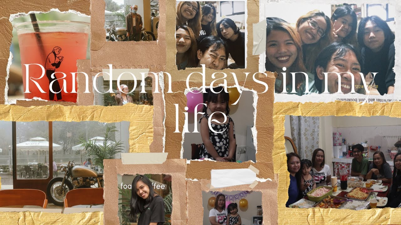 .Random Days in My Life. Birthday Celebration| Coffee Date? |Catching ...