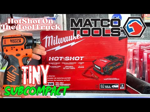 Matco Tools New Sub Compact Impact And Milwaukee Hotshot On The Truck!