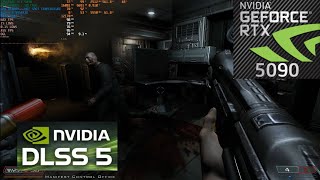 Doom 3 BFG DLSS 5 Neural Rendering 4K Vanguard RTX 5090 AMD Ryzen 9 9950X3D Benchmark