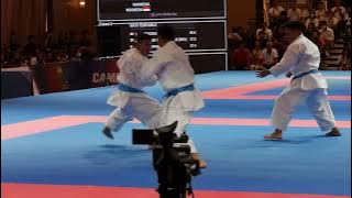 FINAL Andi Dasril, Andi Tomy, Albiadi (INA) - Male Kata Team Sea Games 2023 Cambodia