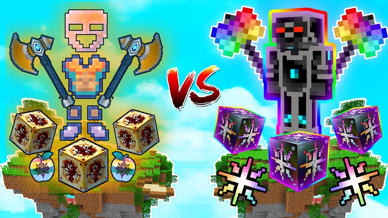 LUCKY BLOCK INCA VS LUCKY BLOCK AVARITIA NO MINECRAFT 